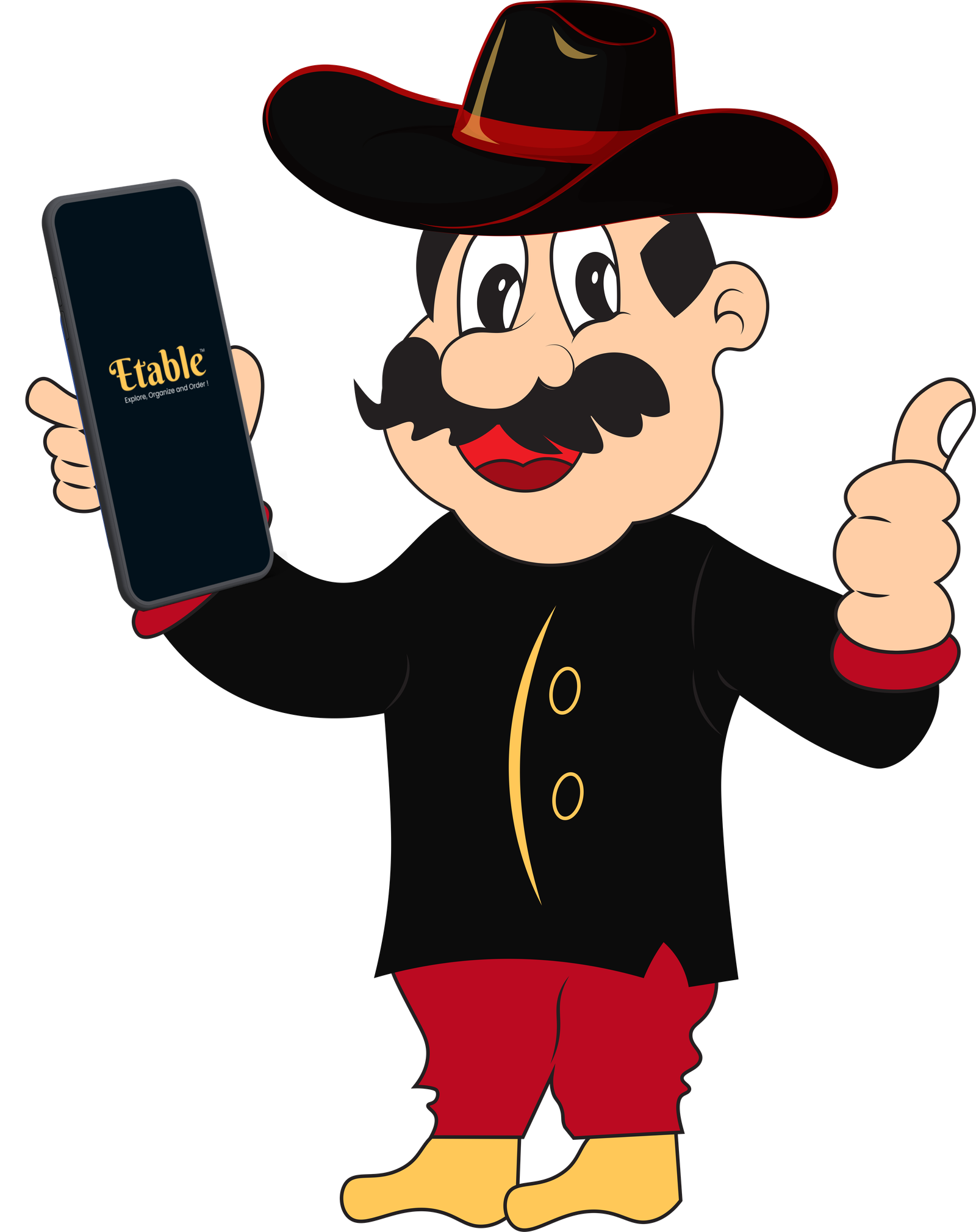Etable Character - Your Friendly Restaurant Companion