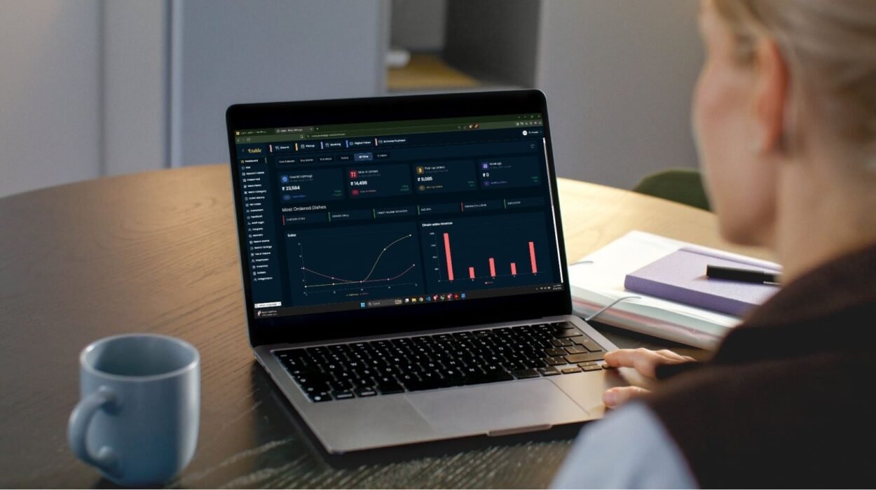 Etable Restaurant Dashboard and Analytics interface with real-time sales, booking stats, and performance tracking